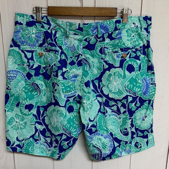 Lilly Pulitzer Men’s Beaumont 9" Shorts Mint to Be Green Size 36 EUC - Picture 2 of 10